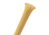 Lunghezza su ordinazione copertura flessibile blu della manica del cavo/di rosa per protezione del cavo