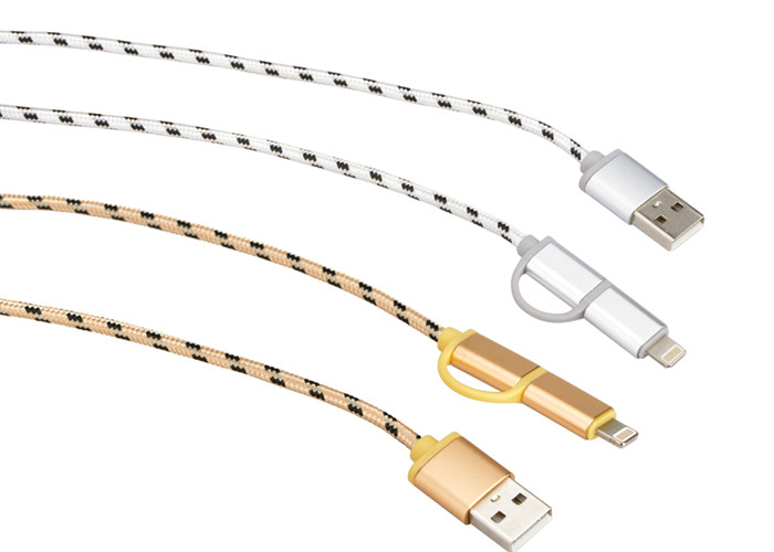 Il cotone del cavo di HDMI ha intrecciato il manicotto per la protezione/abbellimento del connettore di USB