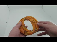 Cable USB cotone intrecciato manica di piccole dimensioni Protezione cablaggio imbracatura