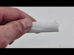 Polyester Self Wrapping Split Braided Sleeving Automobil Wire Harness Applicazione