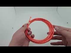 Il protettore ad alta densità del cavo della manica del cavo del cotone del filato dei pp riduce il peso