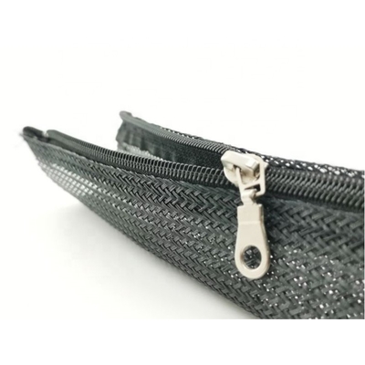 comprare Resistenza all'abrasione Cable Organizer PET Zipper Cable Sleeve ignifugo fabbricazione online