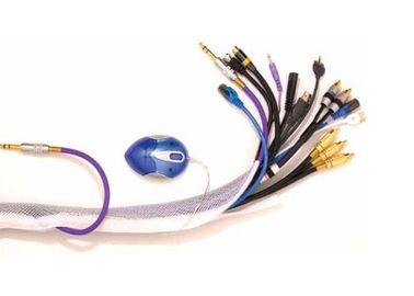 comprare Abrasione di manicotto intrecciata estensibile dell'ANIMALE DOMESTICO flessibile brillante resistente per il computer fabbricazione online