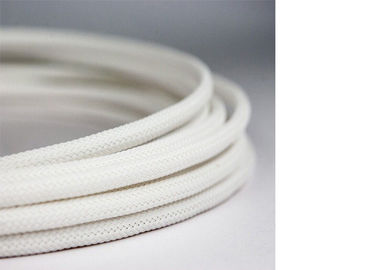 comprare Dimensione su ordinazione intrecciata estensibile bianca della manica di nylon rispettosa dell'ambiente fabbricazione online