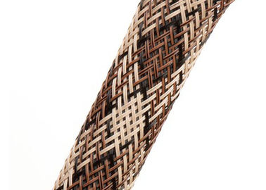 comprare Involucro intrecciato manica ad alta temperatura del cavo della chiusura lampo per il rivestimento del filo regolabile del cavo fabbricazione online