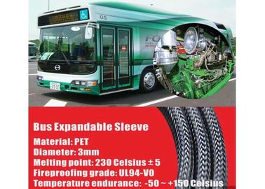 comprare Flessibilità buona di manicotto intrecciata elettrica di resistenza al fuoco per protezione del cavo fabbricazione online