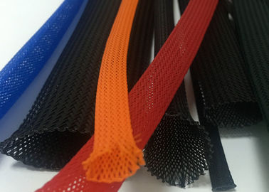 comprare Involucro colorato intrecciato del filo elettrico autoestinguente con materiale PET fabbricazione online