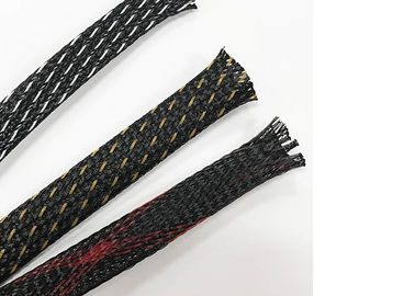 comprare Guaina intrecciata espandibile PET a prova di fiamma per la protezione dei cavi fabbricazione online