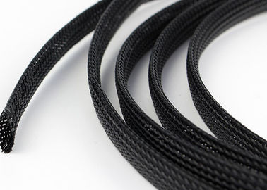 comprare Il nero di manicotto intrecciato estensibile resistente all'uso per protezione extra del cavo fabbricazione online