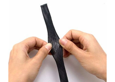 comprare L'ANIMALE DOMESTICO/nylon/cotone estensibili/hanno inscatolato il manicotto intrecciato rame per la protezione del cablaggio di cavo fabbricazione online