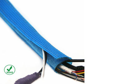 comprare Involucro del cavo intrecciato Velcro della gestione del cablaggio del cavo, peso leggero del rivestimento del filo del Velcro fabbricazione online