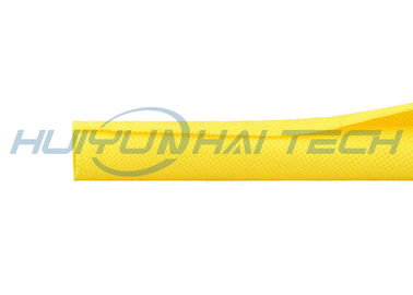 comprare Auto giallo di colore che avvolge il cablaggio di chiusura di manicotto di auto della manica del cavo dell'ANIMALE DOMESTICO fabbricazione online