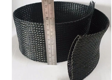 comprare Materiale di manicotto intrecciato elettrico resistente dell'ANIMALE DOMESTICO dell'abrasione per protezione del cavo fabbricazione online