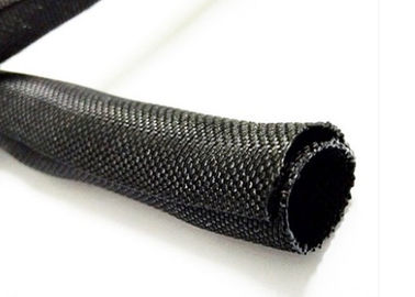comprare Manica spaccata del telaio intrecciata poliestere, auto flessibile del cavo che avvolge abitudine di manicotto fabbricazione online