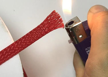 comprare Materiale di nylon di manicotto intrecciato estensibile resistente all'uso dell'animale domestico del cavo con stampa di logo fabbricazione online