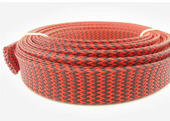 comprare L'ANIMALE DOMESTICO nero rosso ha intrecciato il cavo termoresistente collega la larghezza con un manicotto di 1mm 150mm fabbricazione online