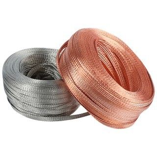 comprare Segnale di EMI Tinned Copper Braided Sleeving che protegge protezione del cavo fabbricazione online