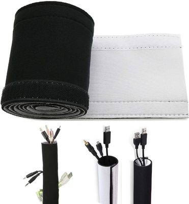 comprare manica del cavo del Velcro del neoprene di larghezza di 110mm sopportabile per protezione del cavo fabbricazione online