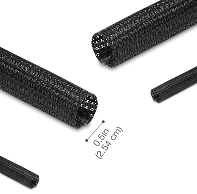 comprare L'auto ignifugo di 6mm che avvolge la spaccatura ha intrecciato la manica intrecciata spaccata di manicotto del cavo fabbricazione online