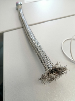 comprare Ni80Cr20 ha inscatolato la manica intrecciata lega resistente di manicotto intrecciata di rame dell'abrasione fabbricazione online