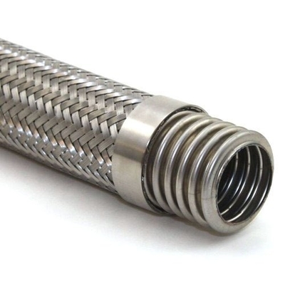 comprare Anti manica intrecciata della manica del cavo di acciaio inossidabile di corrosione tubo flessibile ondulato fabbricazione online