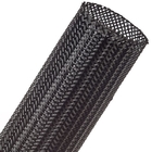 Abrasione di manicotto intrecciata di nylon estensibile nera dell'UL VW-1 3-100mm resistente