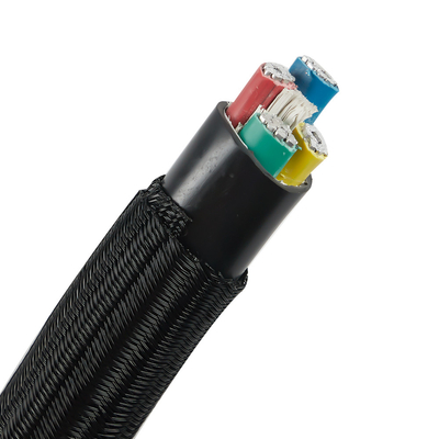 comprare manica di chiusura del cavo di auto dell'ANIMALE DOMESTICO di 6mm-50mm che avvolge spaccato intrecciato per protezione fabbricazione online