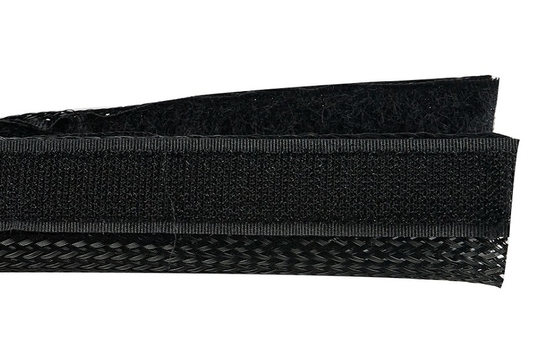 comprare L'ANIMALE DOMESTICO di nylon della manica del cavo del Velcro della gestione del cavo VW-1 ha intrecciato ignifugo fabbricazione online