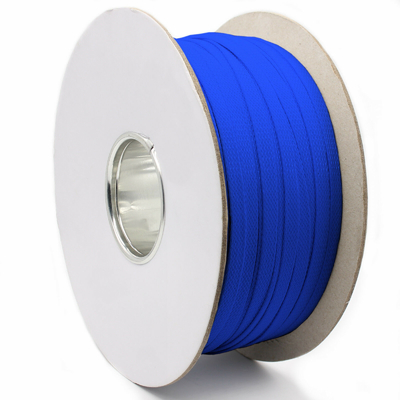 comprare Rete metallica blu al neon di manicotto intrecciata estensibile dell'ANIMALE DOMESTICO flessibile 1-100mm del cavo fabbricazione online