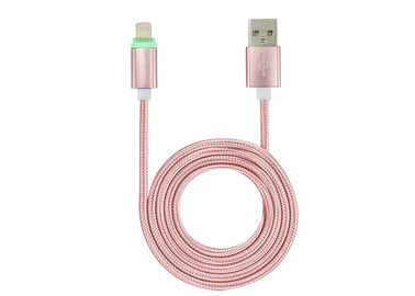 I pp Yarn il manicotto intrecciato cotone estensibile dorato/colore dell'argento per i cavi di dati