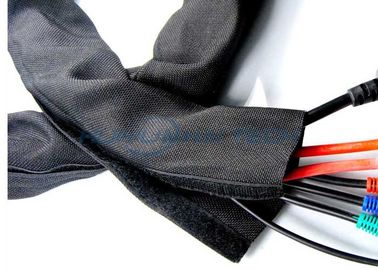 Filo di ordito su ordinazione del multifilamento di resistenza all'abrasione di dimensione del Velcro della manica variopinta del cavo