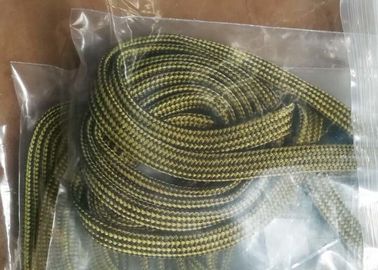 Verde di manicotto intrecciato automobilistico resistente di Nomex di grado di 350 C per protezione del cablaggio di cavo
