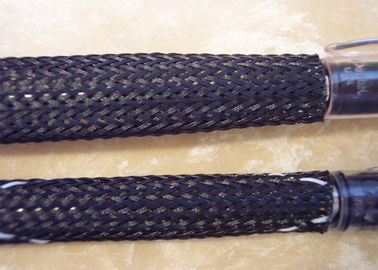 Manicotto intrecciato elettrico ignifugo flessibile per la copertura dei cavi