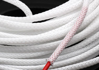 Lisci la copertura flessibile di superficie del filo intrecciato, manica ad alta temperatura del cavo